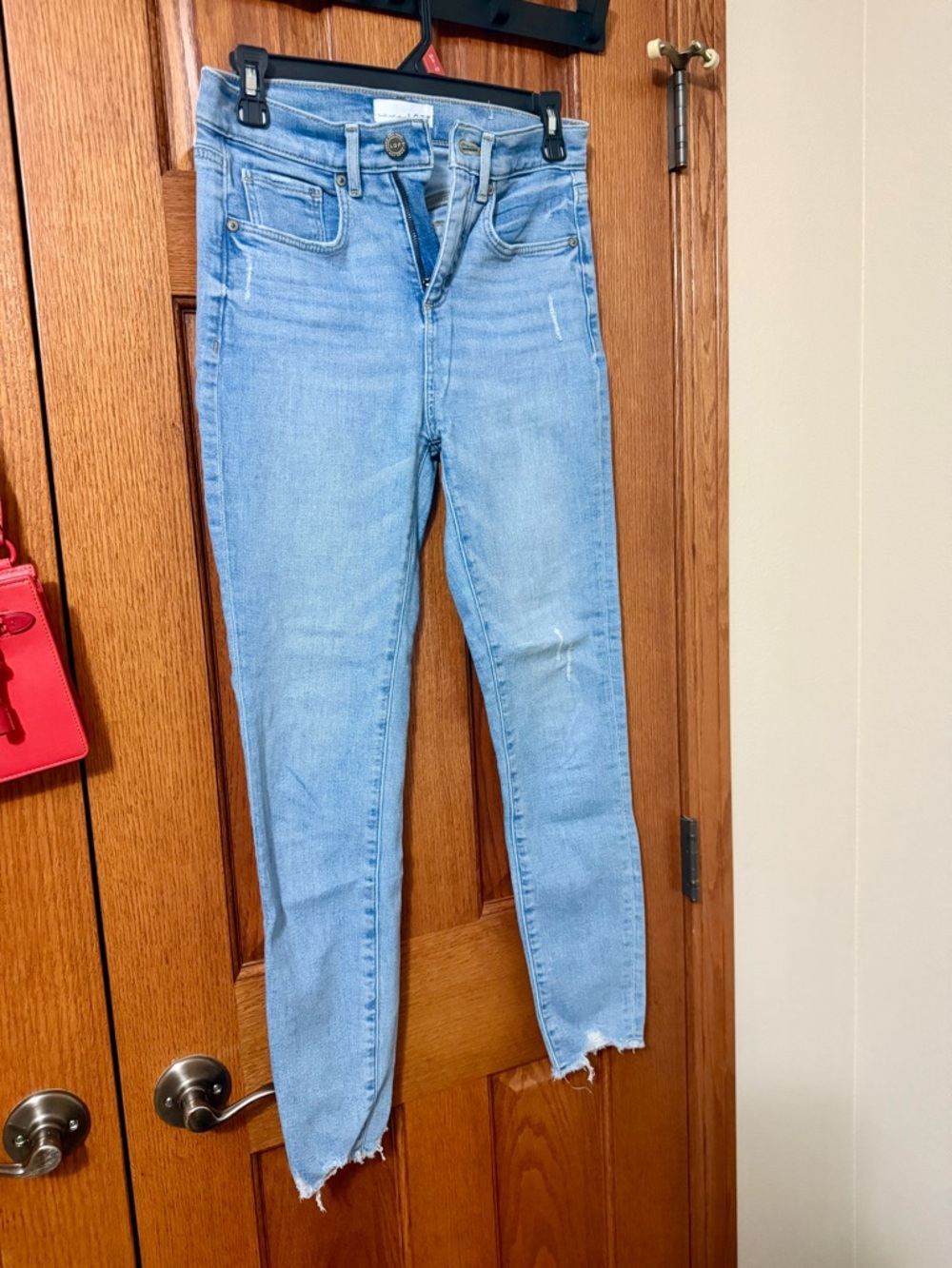 Light Wash High-Rise LOFT Jeans